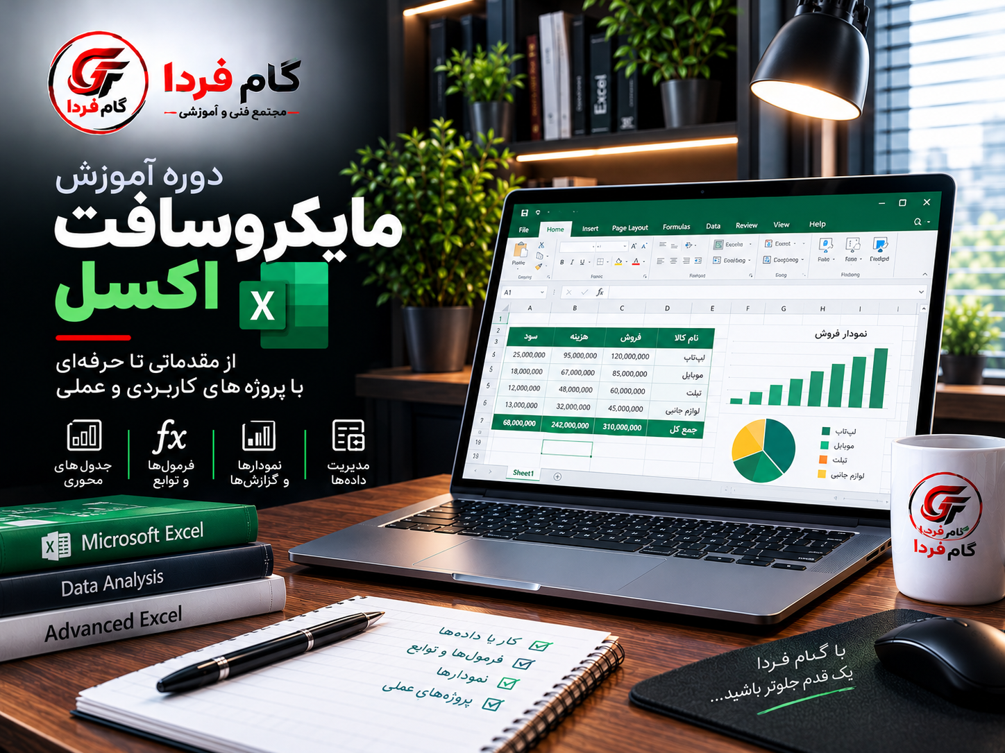 Microsoft Excel آموزش مایکروسافت اکسل (Microsoft Excel) - تصویر 1