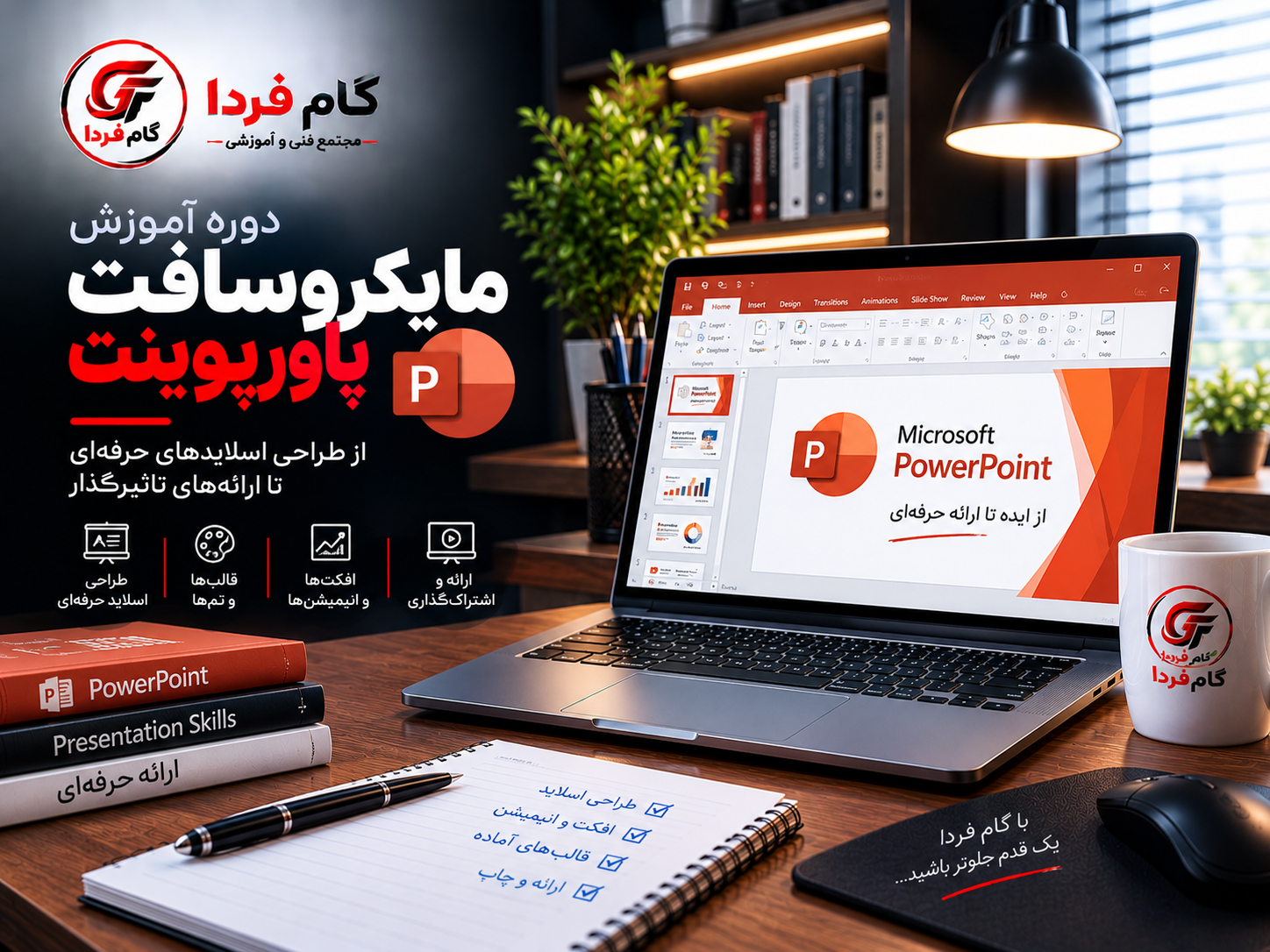 PowerPoint آموزش مایکروسافت پاورپوینت 2026 (Microsoft PowerPoint) - تصویر 1